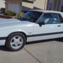 1990 White Ford Mustang thumbnail