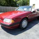1990 RED Ford Mustang thumbnail