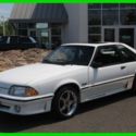 1990 White Ford Mustang thumbnail