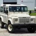 1990 White Land Rover Defender thumbnail