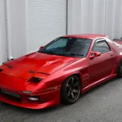 1990 Burgundy Mazda RX-7 thumbnail