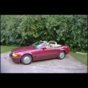 1990 Burgundy Mercedes-Benz SL-Class thumbnail