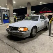 1990 White Mercedes-Benz SL-Class thumbnail