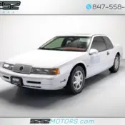 1990 White Mercury Cougar thumbnail