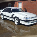 1990 White Ford Mustang thumbnail