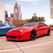 1990 Red Nissan 300ZX thumbnail