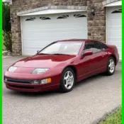 1990 Red Nissan 300ZX thumbnail