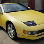 1990 Yellow Nissan 300ZX thumbnail
