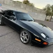 1990 black Porsche 928 S4 thumbnail