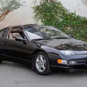 1990 Black Nissan 300ZX thumbnail