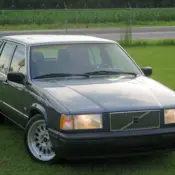 1990 Blue Volvo 740 thumbnail