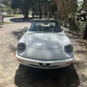 1991 White Alfa Romeo Spider thumbnail