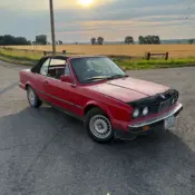 1991 Red BMW 325i thumbnail