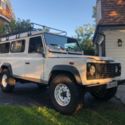 1991 White Land Rover Defender thumbnail