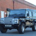 1991 Black Land Rover Defender thumbnail