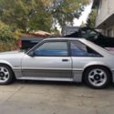 1991 Silver Ford Mustang thumbnail