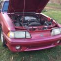 1991 Red Ford Mustang thumbnail