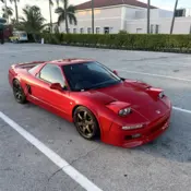 1991 Red Honda NSX thumbnail