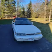 1991 White Infiniti M30 thumbnail