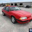 1991 Red Ford Mustang thumbnail