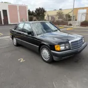 1991 Black Mercedes-Benz 190-Series thumbnail