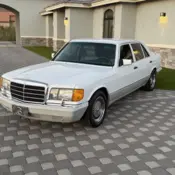 1991 White Mercedes-Benz 350SDL thumbnail