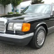 1991 Black Mercedes-Benz S-Class thumbnail