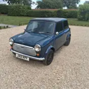 1991 Blue Mini Classic Mini thumbnail
