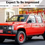 1991 Red Nissan Datsun thumbnail