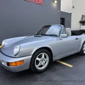 1991 Silver Porsche 911 thumbnail
