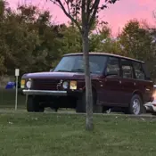 1991 Burgundy Land Rover Range Rover thumbnail