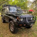 1991 Black Toyota Land Cruiser thumbnail