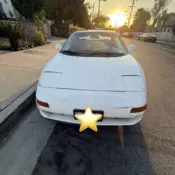1991 White Toyota MR2 thumbnail