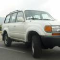 1992 White Toyota Land Cruiser thumbnail