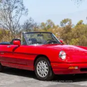 1992 Alfa Red Alfa Romeo Spider thumbnail
