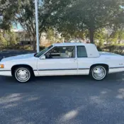1992 White Cadillac DeVille thumbnail