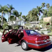 1992 Red Cadillac Seville thumbnail