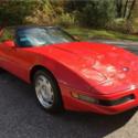 1992 Red Chevrolet Corvette thumbnail