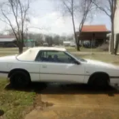 1992 White Chrysler LeBaron thumbnail