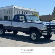 1992 Blue Dodge W-Series thumbnail