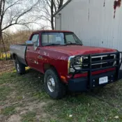 1992 Red Dodge W-Series thumbnail