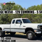 1992 White Dodge W350 thumbnail