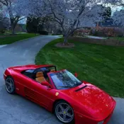 1992 Red Ferrari 348 thumbnail