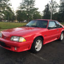 1992 Red Ford Mustang thumbnail