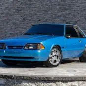 1992 Blue Ford Mustang thumbnail
