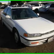 1992 White Honda Accord thumbnail