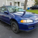 1992 Fiji Blue Honda Civic thumbnail