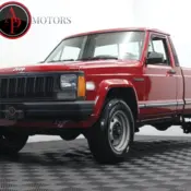 1992 Red Jeep Comanche thumbnail