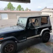 1992 Black Jeep Wrangler / Yj thumbnail