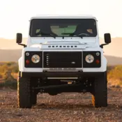 1992 White Land Rover Defender thumbnail